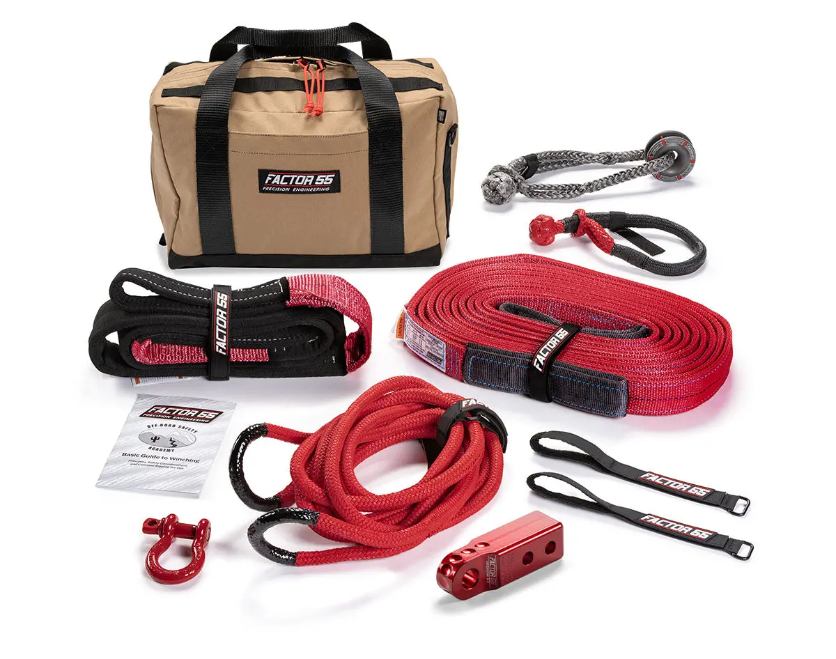 Factor 55 Powersports Recovery Kit, Hemingway - 8 Color Options For Hitchlink 2.0 1
