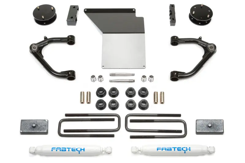 Fabtech 14-18 Gm K1500 W/Oe Alum. Uca 4In Uniball Uca System W/Rear Perf. Shocks 1