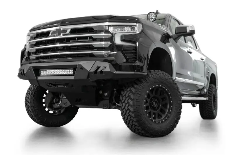 Add 2022-2024 Chevy Silverado 1500 Black Label Front Bumper 1