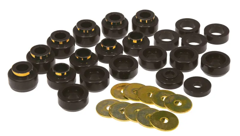 Prothane 87-96 Jeep Wrangler Body Mount - Black 1