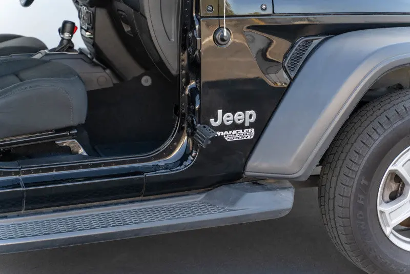 Dv8 Offroad 2007-2025 Jeep Wrangler Jk/Jl & Gladiator Jt | Foot Pegs 1