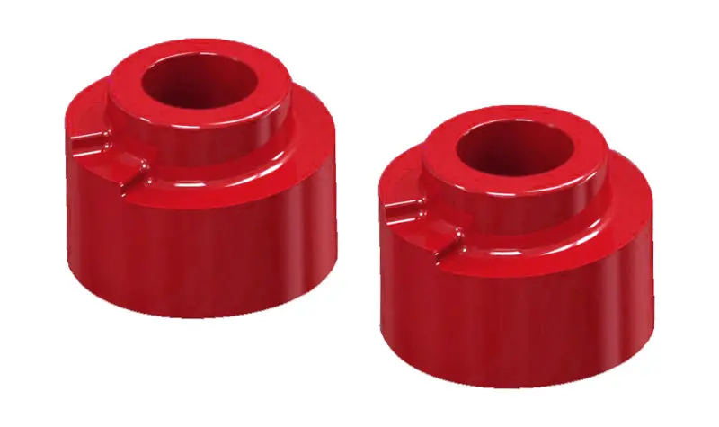 Prothane 05-09 Ford F250 Sd 4Wd Front Coil Spring 2.5In Lift Spacer - Red 1