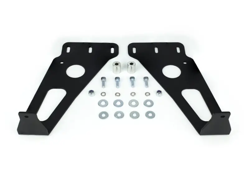 Cali Raised 14-24 Toyota 4Runner 32In Hidden Grille Led Light Bar Mounting Brackets 1