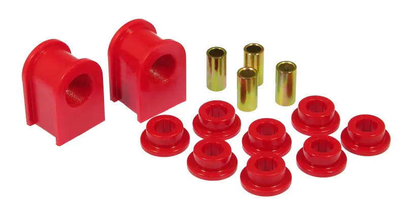 Prothane 77-98 Ford Truck S/B & E/L Bush - 1 1/8In (For 2.5In Frames / Eye To Eye End Links) - Red 1