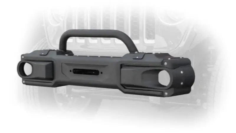 Dv8 Offroad 2018-2025 Jeep Wrangler Jl & 2020-2025 Gladiator Jt Oe Plus Front Bumper 1