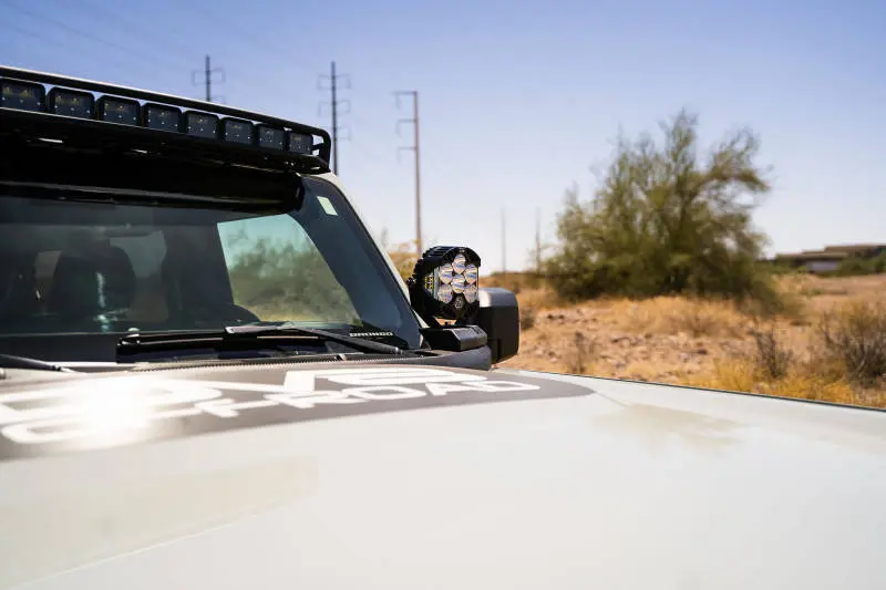 Dv8 21-22 Ford Bronco A-Pillar Pod Light Mounts 1