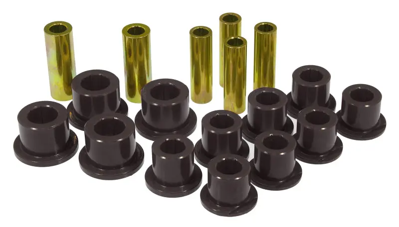 Prothane 99-04 Ford F250 Sd 4Wd Rear Leaf Spring Bushings - Black 1