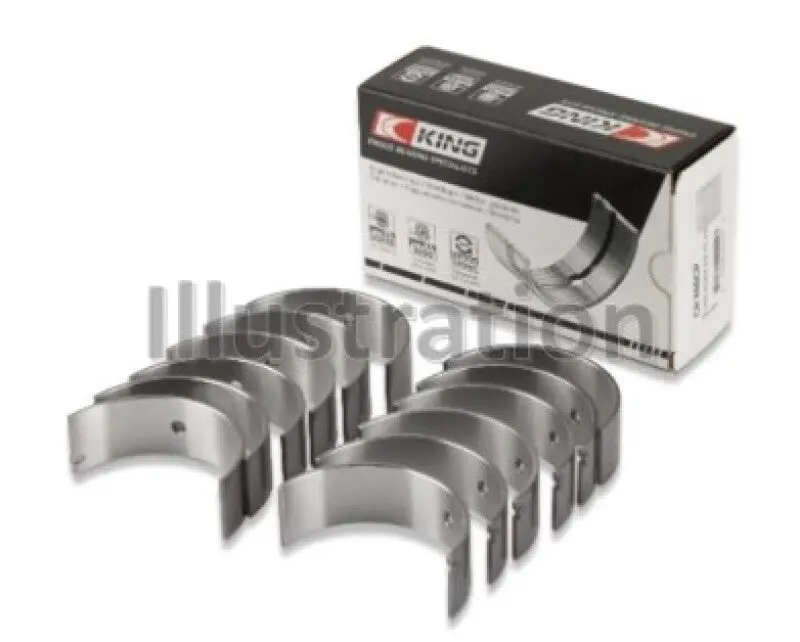 King Engine Bearings Chrysler 3.3/3.8 V6 (Size +0.50Mm) Connecting Rod Bearing Set 1