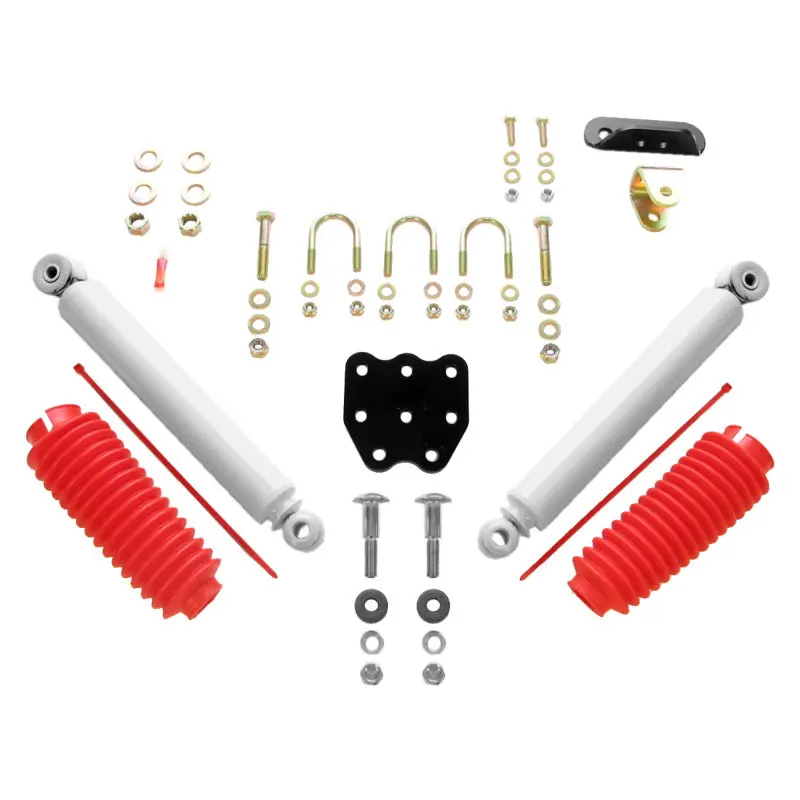 Rancho 99-04 Ford Pickup / F250 Series Super Duty Front Steering Stabilizer Kit 1