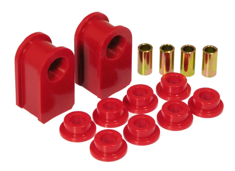 Prothane 70-98 Ford Truck S/B & E/L Bush - 1 1/8In (For 3.5In Frames / Eye To Eye End Links) - Red 1