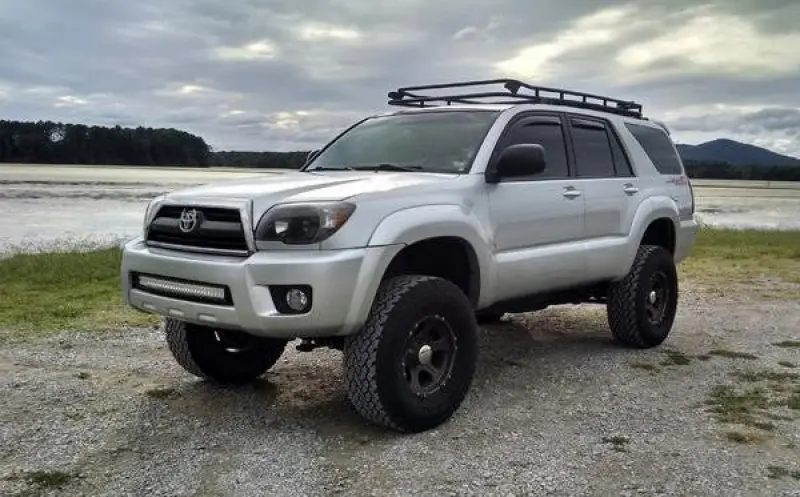 Cali Raised 03-09 Toyota 4Runner 32In Lower Bumper Flush Led Light Bar Kit -Bumper Light Bar 1