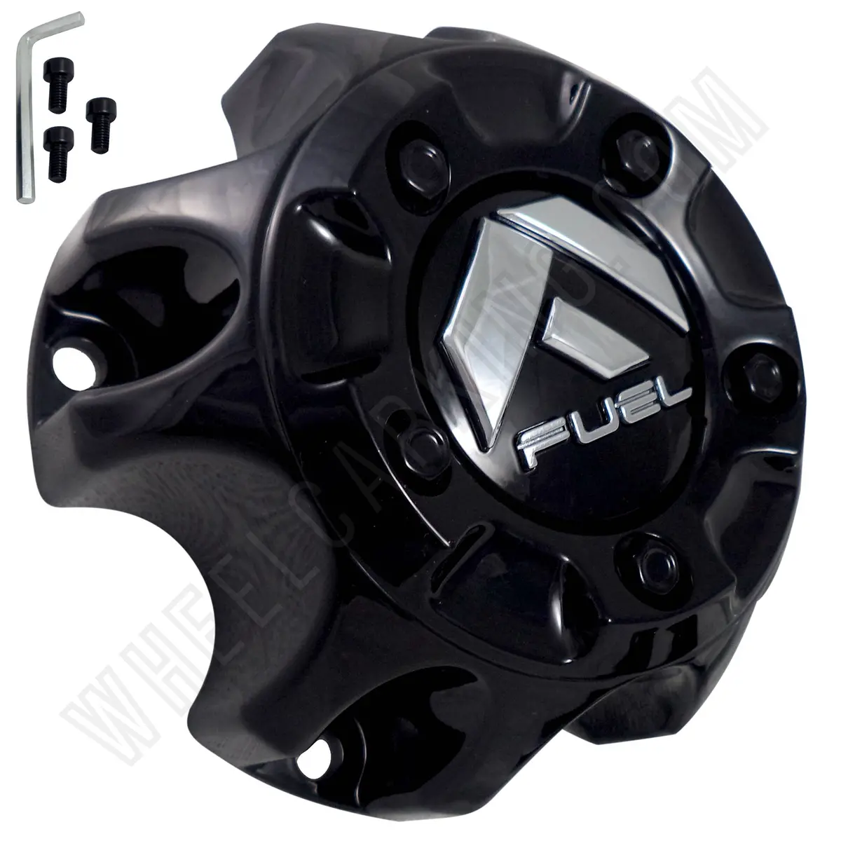 Fuel Offroad Wheels Gloss Black Custom Wheel Center Cap # 1001-57Gb / M-454 (4 Caps) 1