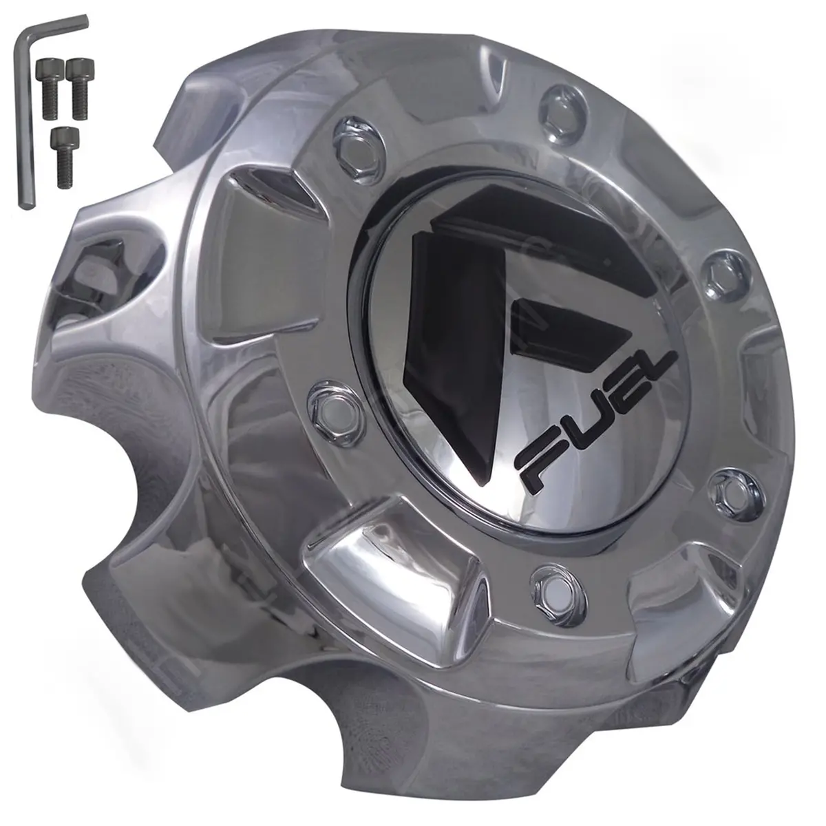Fuel Offroad Wheels Chrome Custom Wheel Center Cap # 1001-59 / M-444 (1 Cap) 1