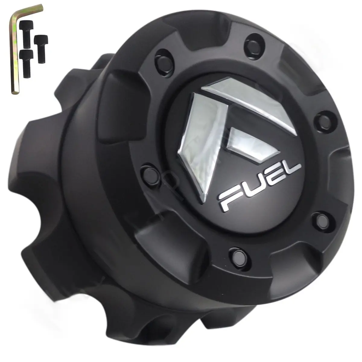 Fuel Offroad Wheels Flat Black Custom Wheel Center Cap # 1001-60B / 1000-55 (4 Caps) 1
