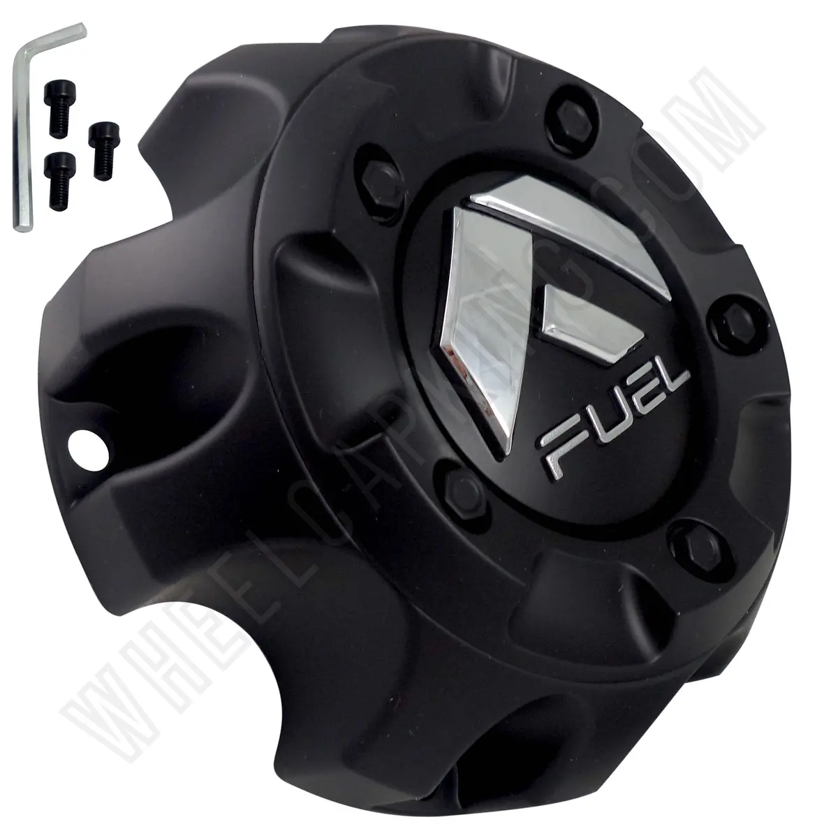 Fuel Offroad Wheels Flat Black Custom Wheel Center Cap # 1001-61B / M-453 (1 Cap) 1