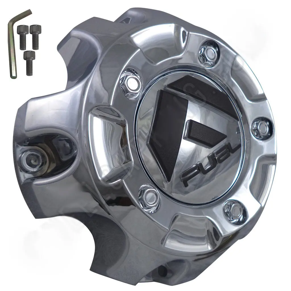 Fuel Offroad Wheels Chrome Custom Wheel Center Cap # 1001-61 / M-453 (1 Cap) 1