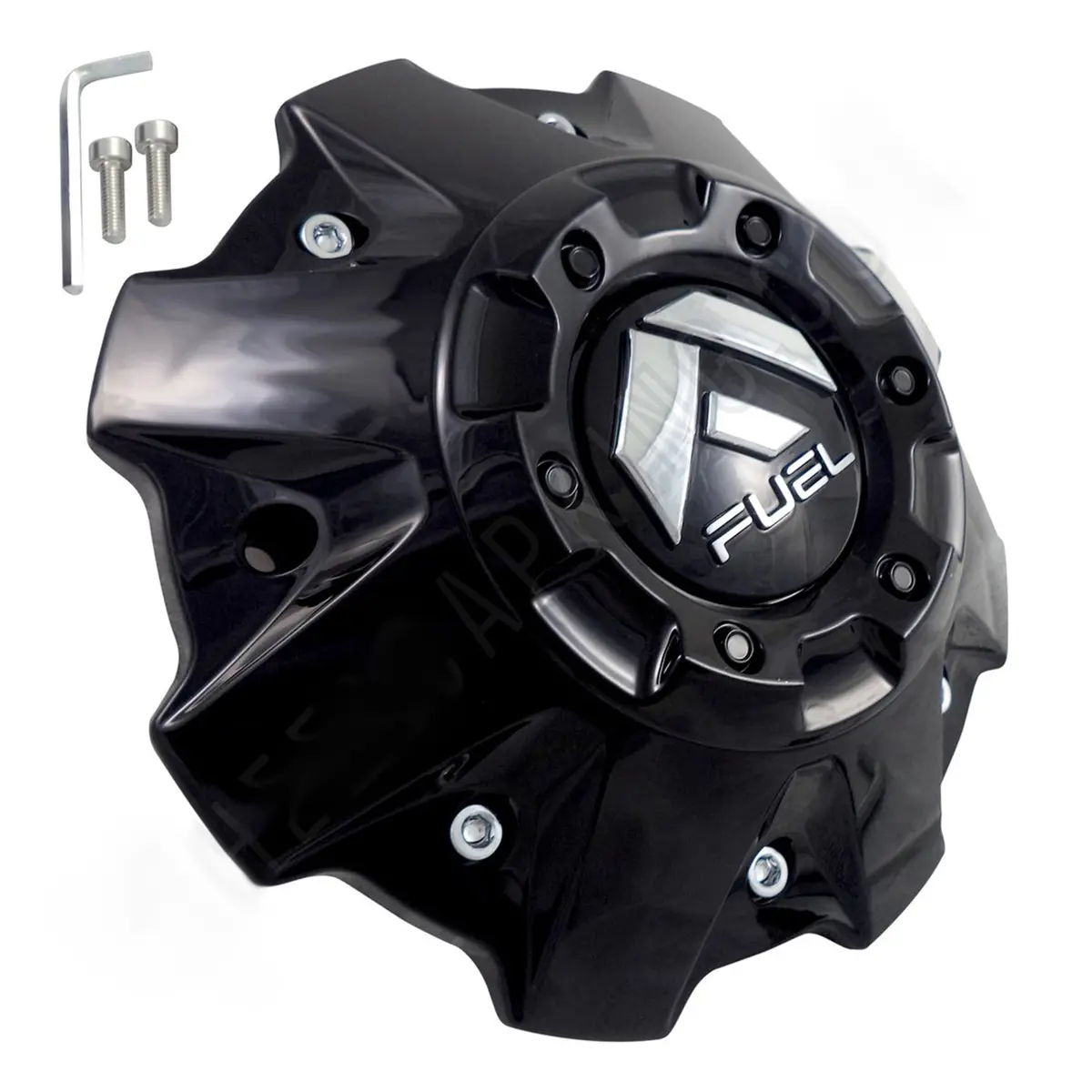 Fuel Offroad Wheels Gloss Black Wheel Center Cap #1001-63Gb M-447 5-6 Lug (4 Caps) 1