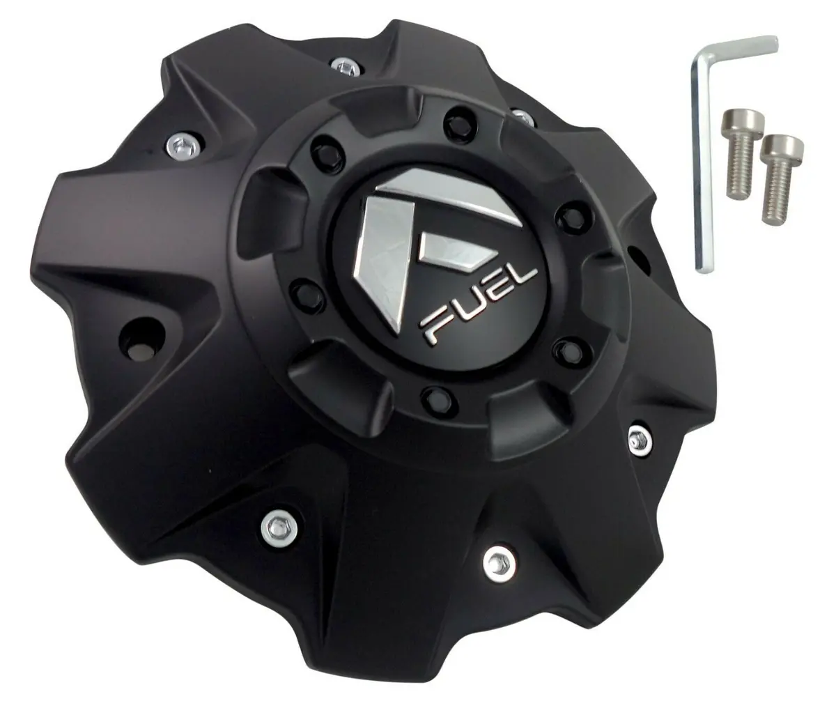 Fuel Offroad Wheels Flat Black Custom Center Cap Caps # 1001-81B (4 Cap) New 1