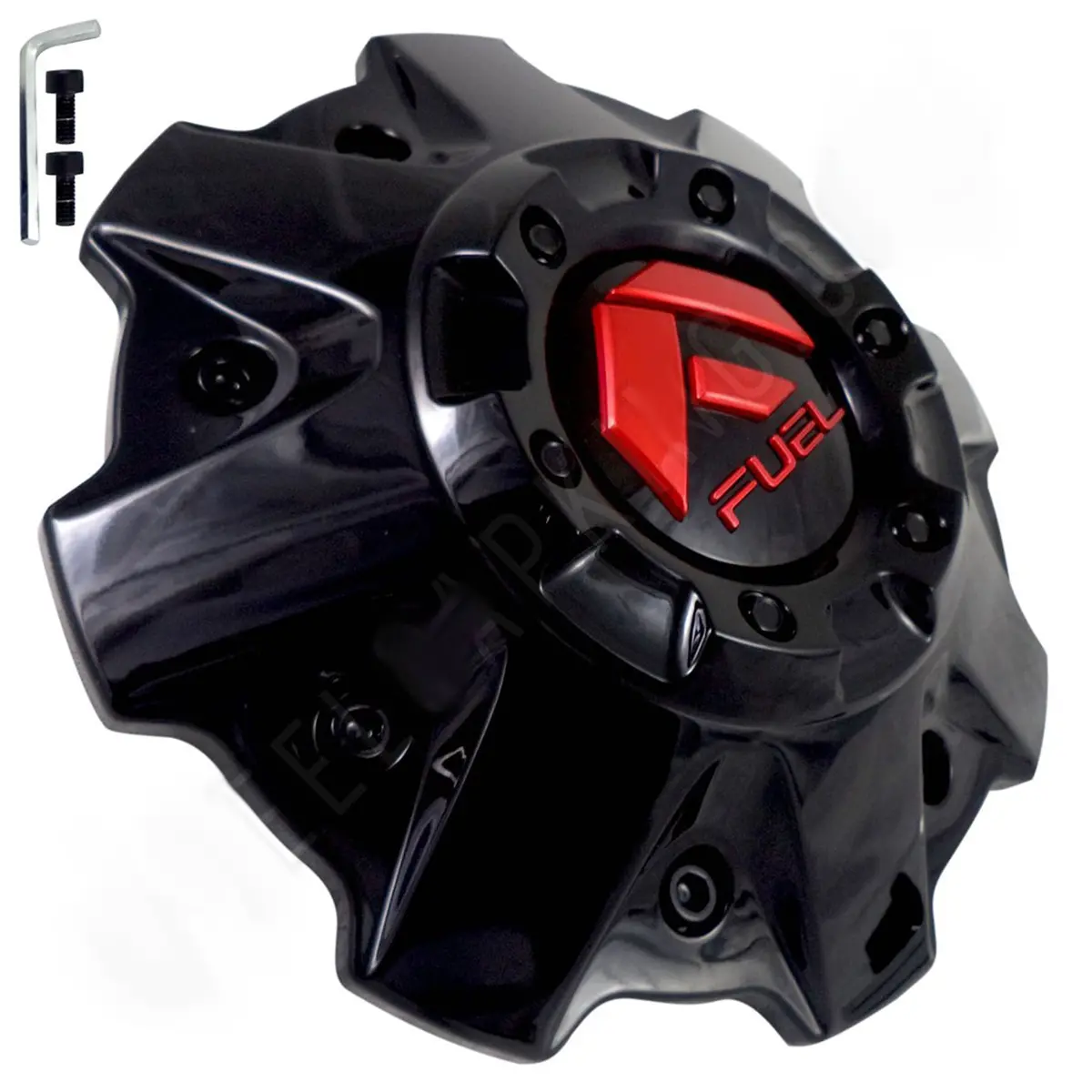 Fuel Offroad Wheels Gloss Black Custom Center Cap Caps # 1001-81Gbq (4 Cap) New! 1