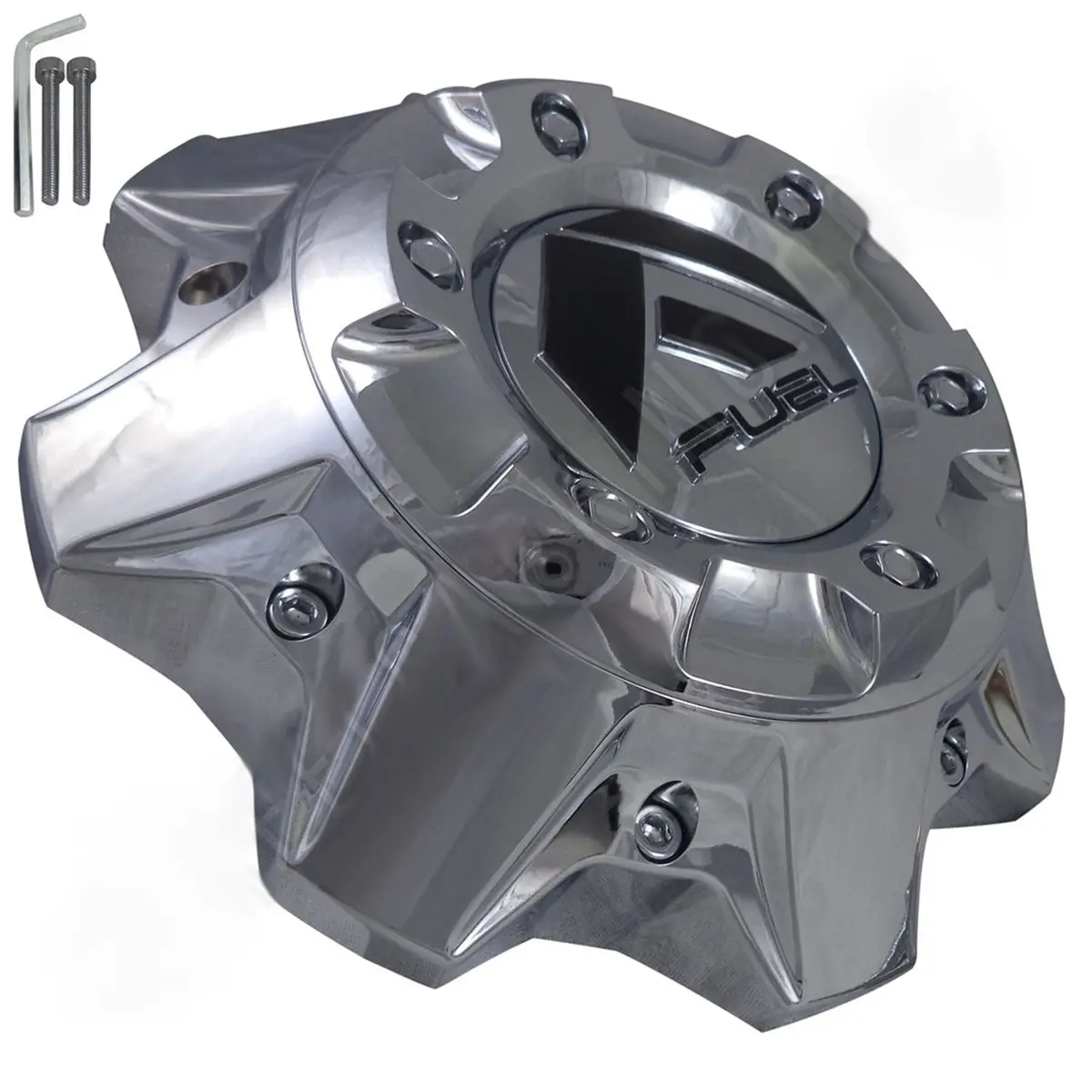 Fuel Offroad Wheels Chrome Custom Wheel Center Cap # 1002-41 / 1002-40 (1 Cap) New 1
