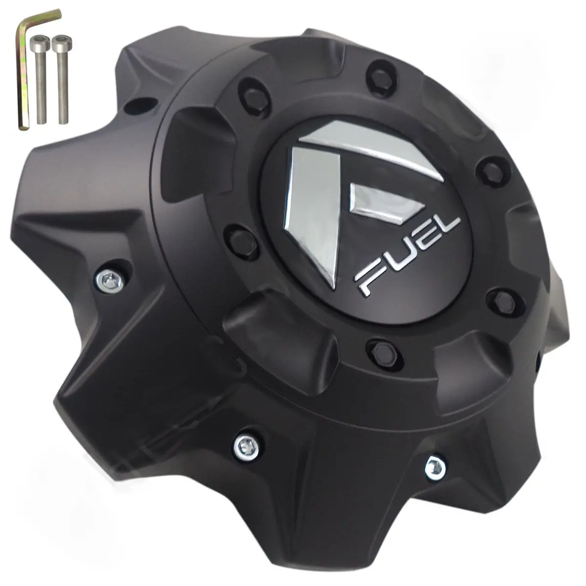 Fuel Offroad Wheels Flat Black Custom Wheel Center Cap Caps # 1002-41 / 1002-40 (1 Cap) New 1
