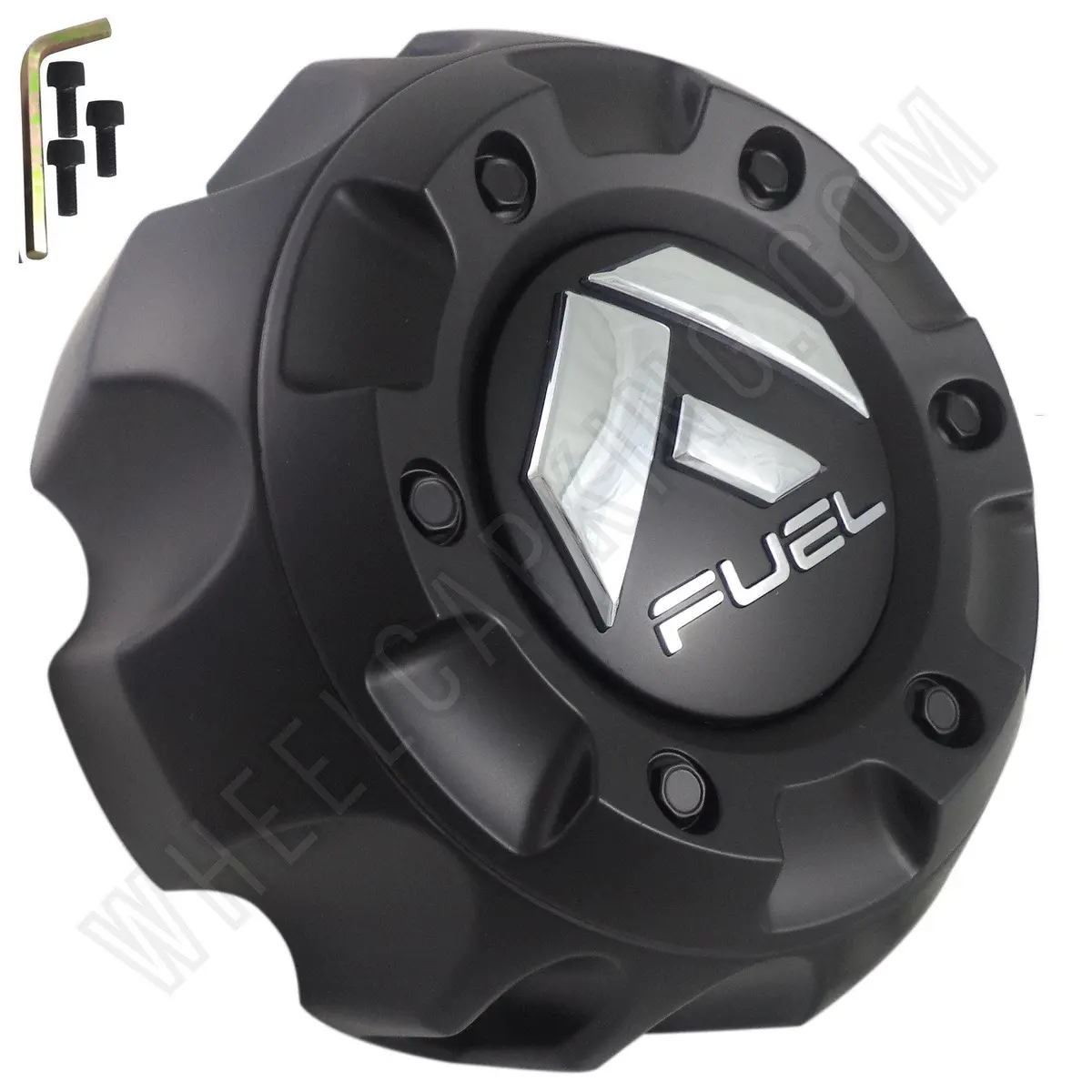 Fuel Offroad Wheels Flat Black Custom Center Cap Caps # 1003-21B (4 Caps) New 1