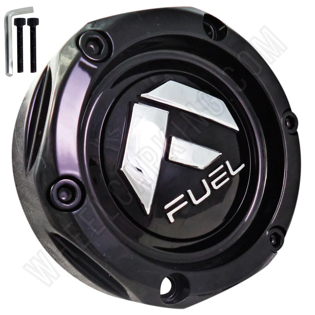 Fuel Offroad Wheels Gloss Black Custom Wheel Center Cap Caps # 1003-36Gb New! (4 Caps) 1