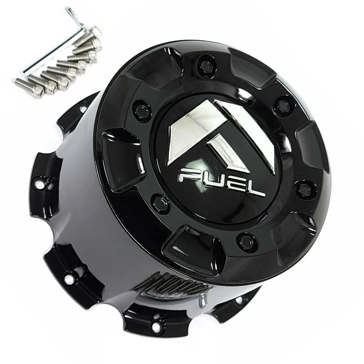Fuel Offroad Wheel Gloss Black Custom Wheel Center Cap # 1003-38Gb (4 Caps) New 1