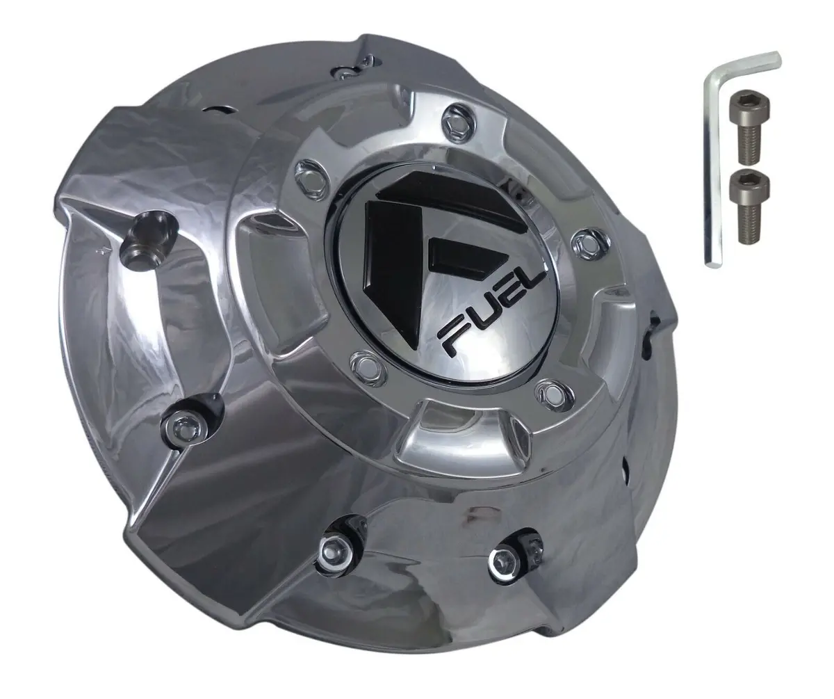 Fuel Offroad Wheels Chrome Custom Wheel Center Caps # 1003-81 (4 Caps) 1
