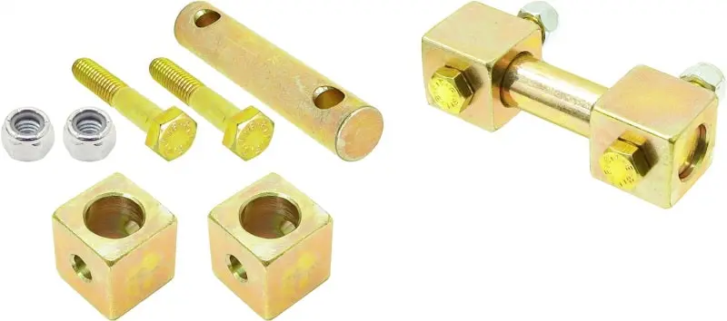 Rockjock Tj/Lj/Xj/Mj Shock Bar Pin Eliminator Kit Front Pair 1