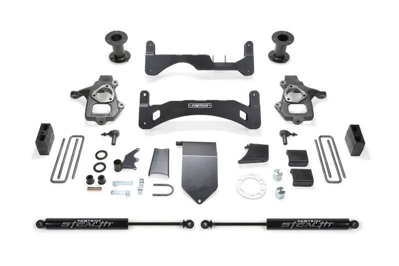 Fabtech 14-18 Gm C/K1500 P/U W/Oe Alm Or Stmp Stl Uca 6In Basic Sys G2 W/Stealth 1