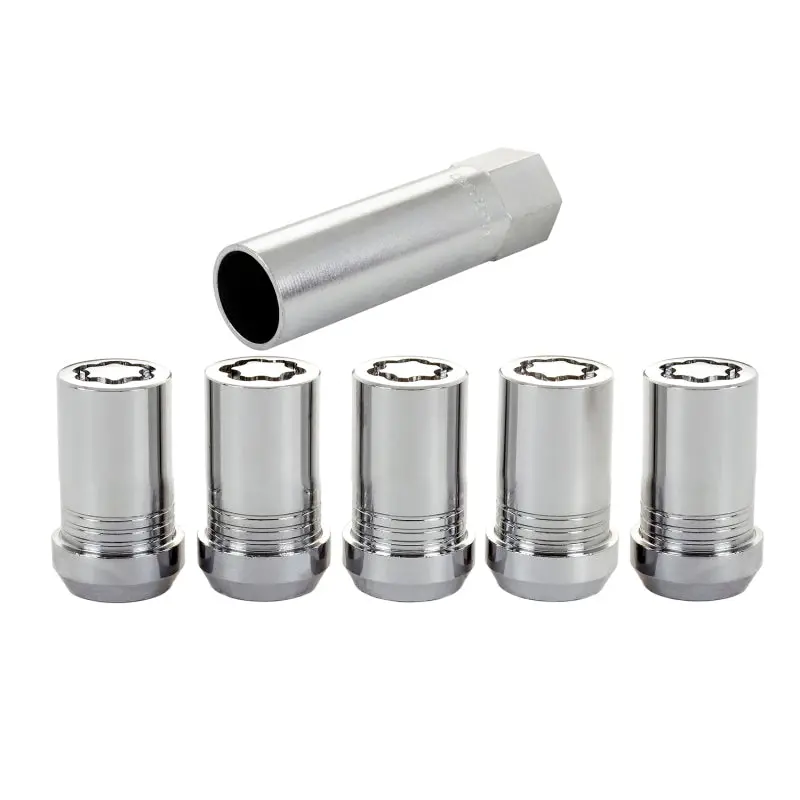Mcgard Wheel Lock Nut Set - 5Pk. (Cone Seat Tuner) M14x1.5 / 22Mm Hex / 1.648In Oal - Chrome 2