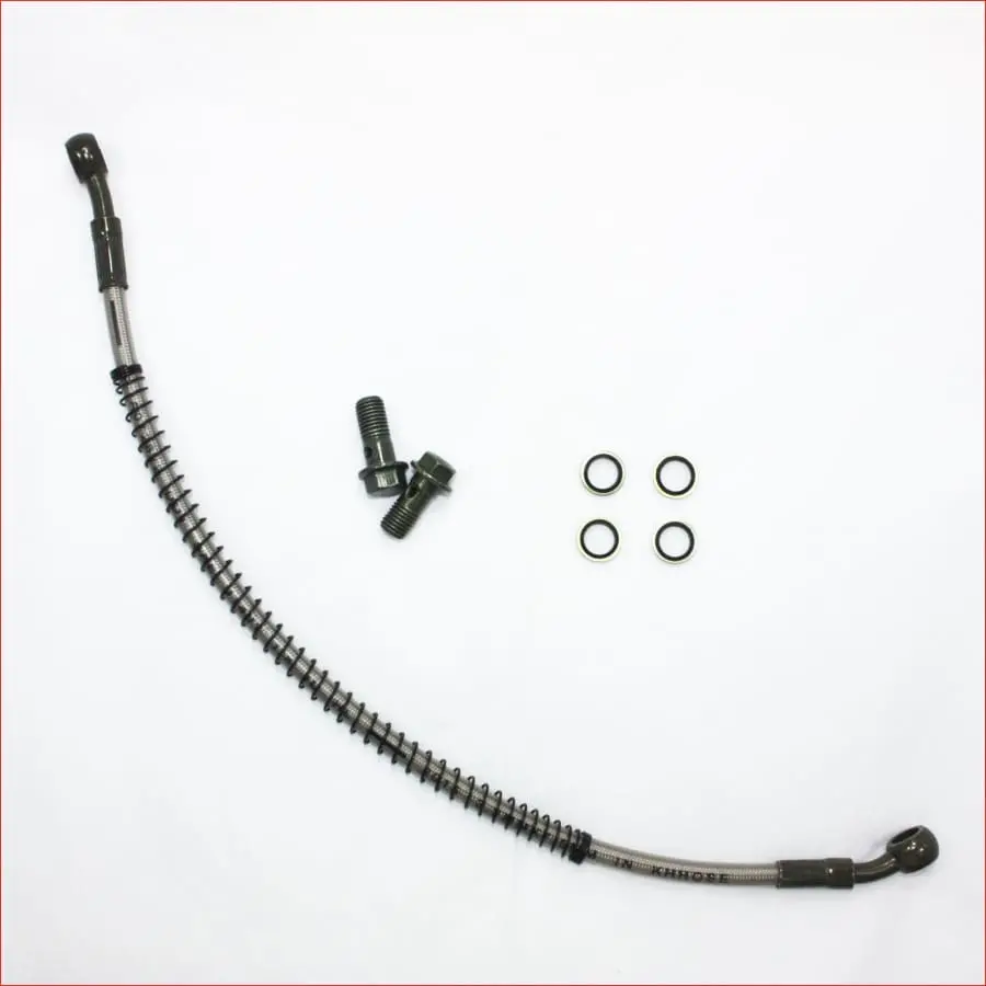 10Mm Banjo 405Mm Oil Cooler Radiator Hose Line 1