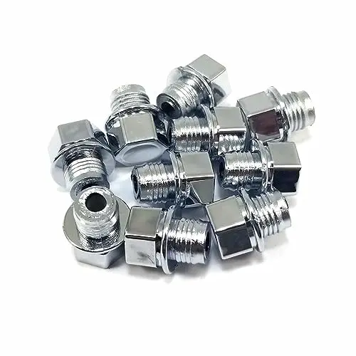 10Pcs Wheel Rivets Chrome For American Racing Atx Ax181 Artillery Bdw040 1