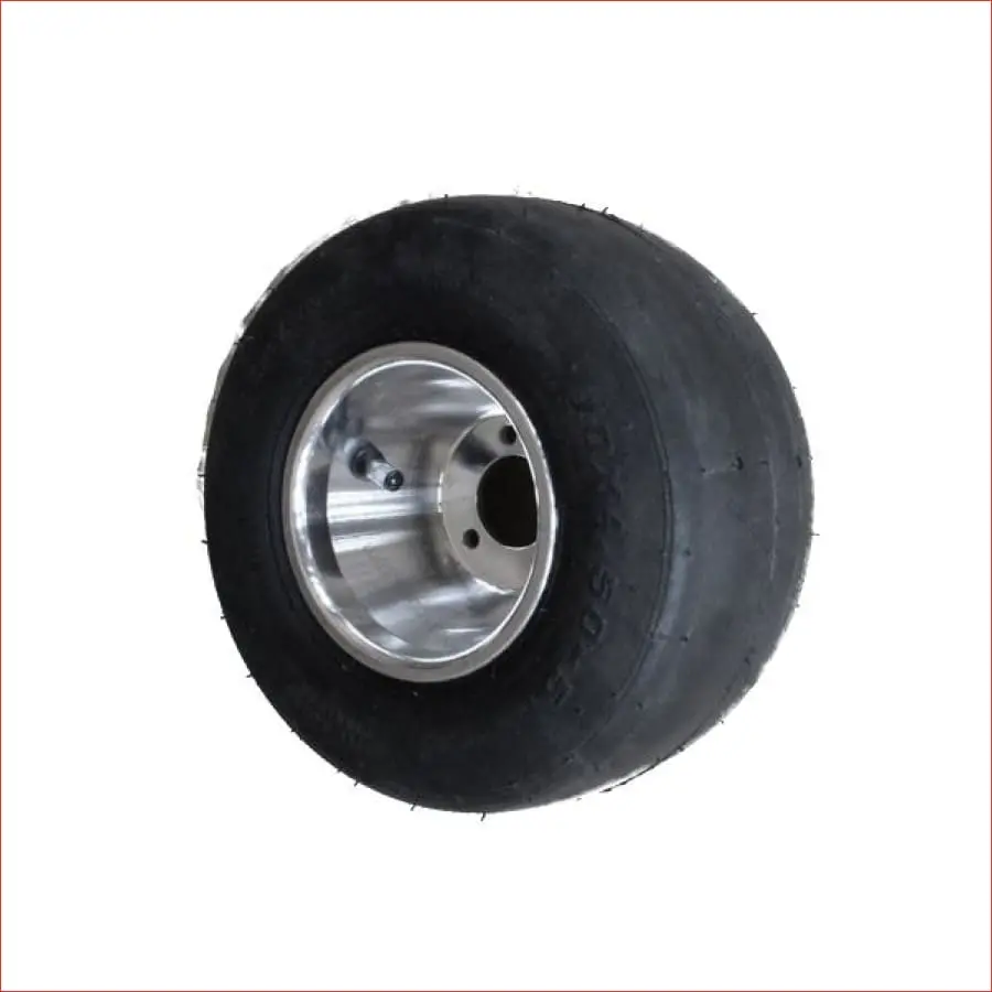 10X4.50-5" Super Slick Front Alloy Wheel (Rim And Tyre) Pair (X2) 1