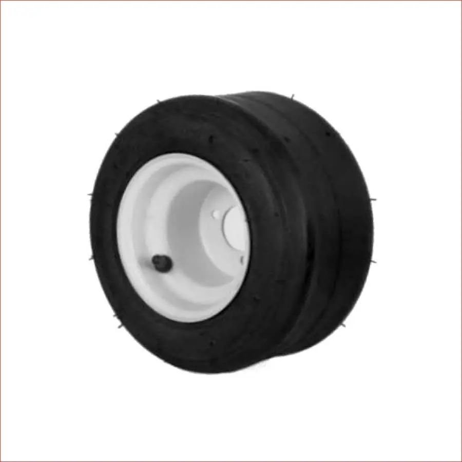 10X4.50-5" Super Slick Front Steel Wheel (Rim And Tyre) Pair (X2) 1