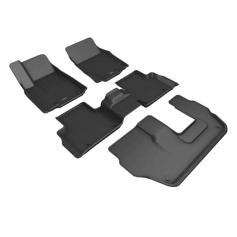 3D Maxpider 22-24 Jeep Grand Cherokee (Wl) 7-Seat Kagu Black R1 R2 R3 1