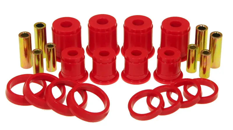 Prothane Jeep Tj Front Or Rear Control Arm Bushings - Red 1