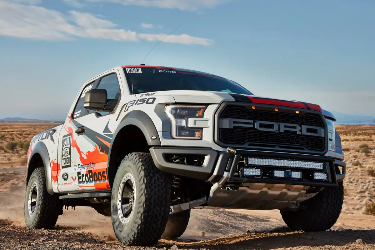 2017 - 2020 Ford Raptor Race Truck Front Bumper Light Bar Mount Kit 1