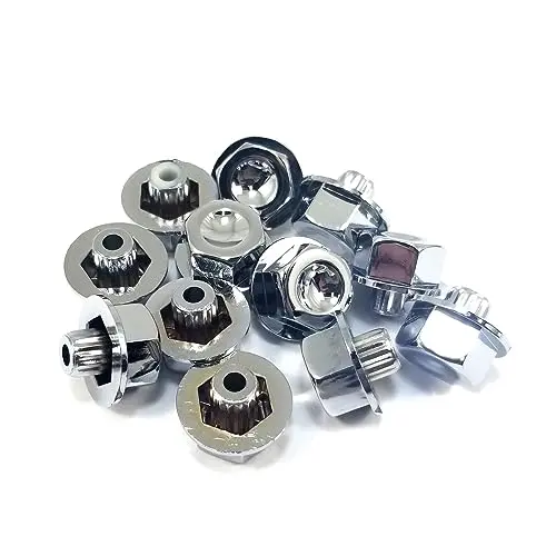 12Pcs Wheel Decorative Chrome Rivets Bolts For Kmc Xd Series Xd778 Monster D40 1