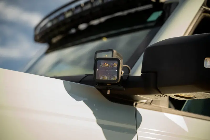 Dv8 Offroad 2021-2025 Ford Bronco | A-Pillar Dual Light Pod Drop Mounts 1