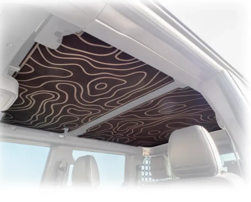 Turn Offroad 2021+ Ford Bronco Foam Headliner For Tr10 Hardtop Black 1