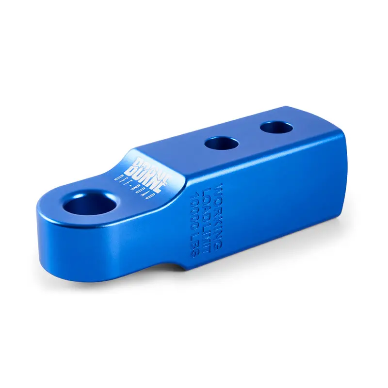 Borne Off-Road Cnc Hitch Receiver Shackle 2In Blue 1