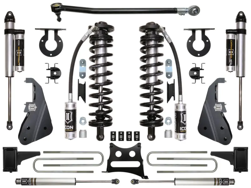 Icon 2017+ Ford F-250/F-350 4-5.5In Stage 3 Coilover Conversion System 1