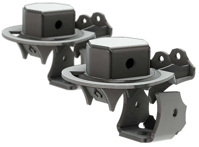 Artec Industries Ultimate Coil Bracket - Coil / Shock / Link - 10 Degree Lca Brkts (3 1/2 In Axle) 1