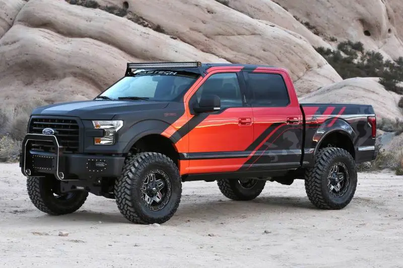 Fabtech 15-20 Ford F150 4Wd 6In Perf Sys W/Dlss 2.5 C/O & Rr Dlss 2