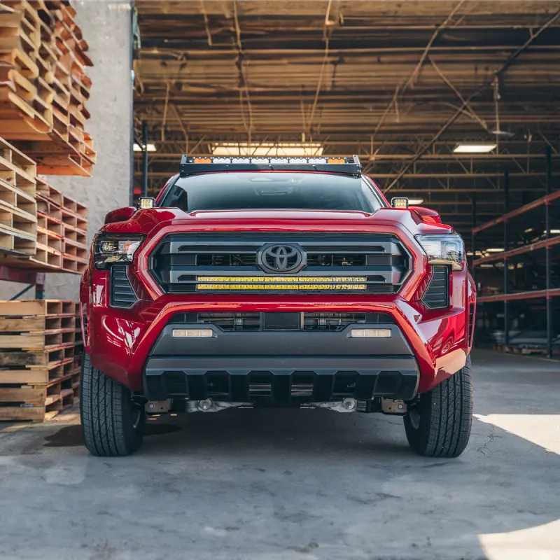 Cali Raised 2024+ Toyota Tacoma 32In Lo Pro Grille Led Light Bar Kit For - One Light Bar 1