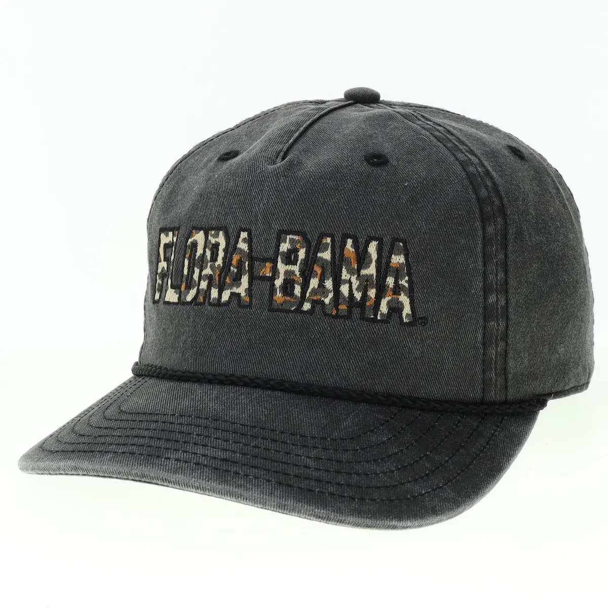 Flora-Bama Skully Leopard Cap 1