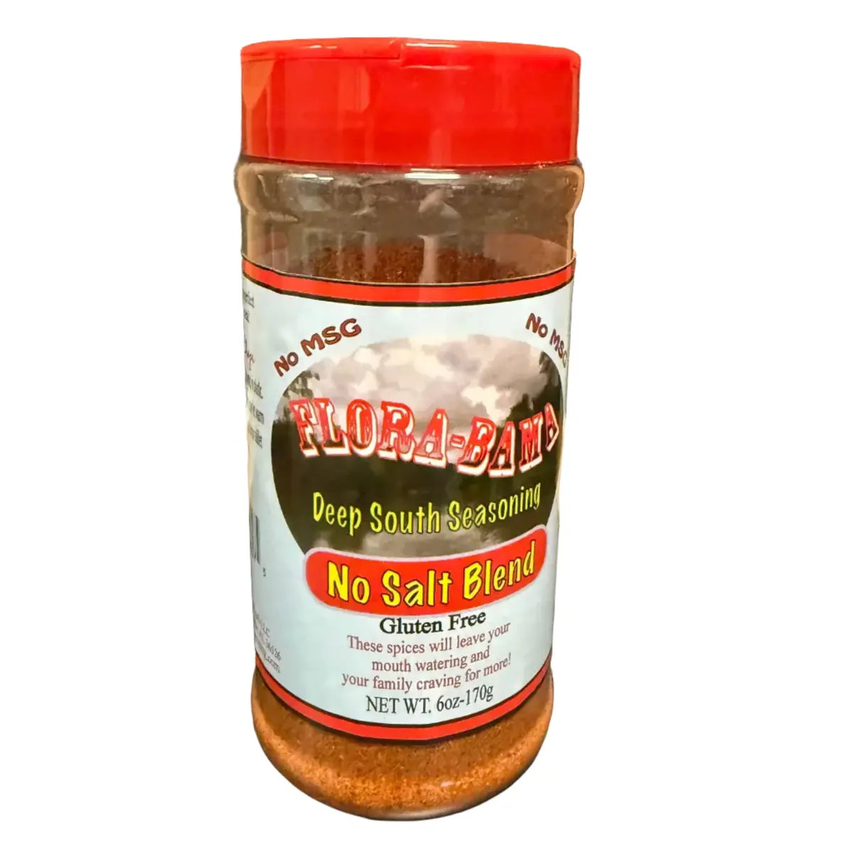 Flora-Bama Seasoning No Salt 8Oz 1