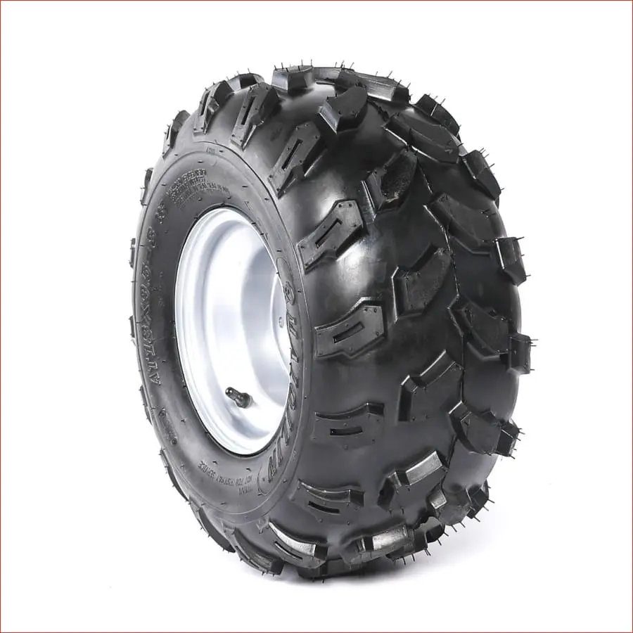 18X9.5-8" Off Road Road Wheel (Rim And Tyre) Pair (X2) 1